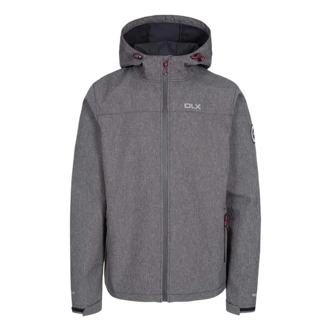 Trespass Heren Gabe DLX Soft Shell Jas (Zwart)