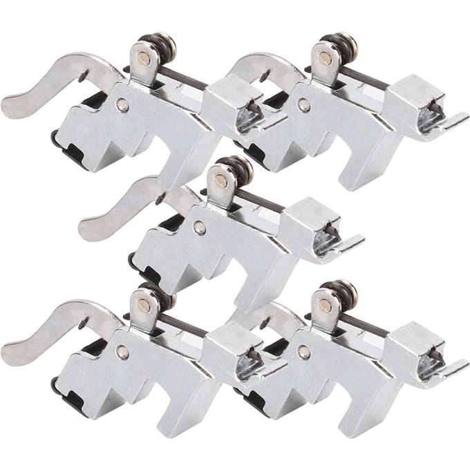 Naaivoetadapter Vervanging Multifunctionele Voetbeugel voor Naaimachine met Lage Schacht white
