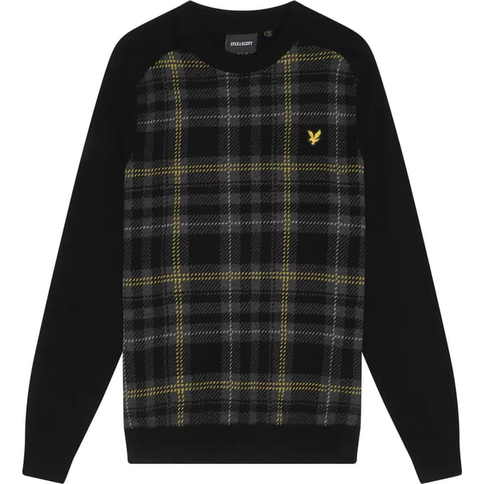 Trui Lyle & Scott Tartan Jumper