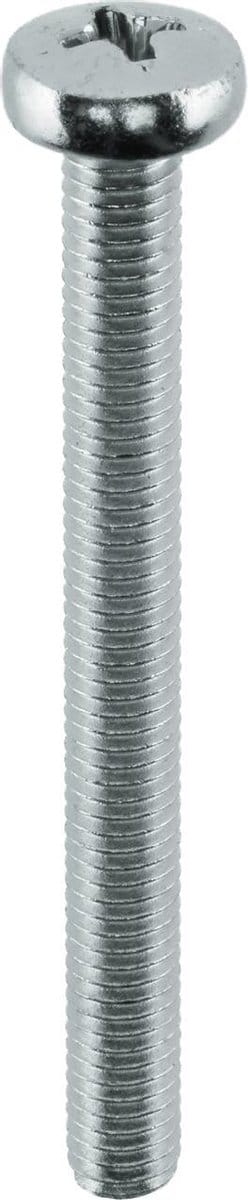 Metaalschroef met moer CK - RVS - M5 x 50 mm  (5 stuks)