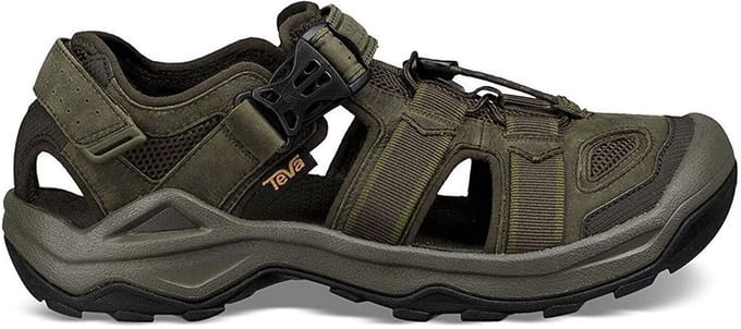 Teva M OMNIUM 2 Leren Heren Sandalen - TURKISH COFFEE