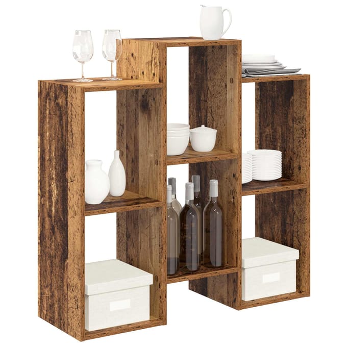 vidaXL - Dressoir - Oudhout - 90 - x - 30 - x - 90 - cm