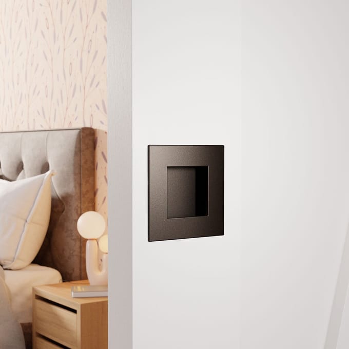 Schuifdeurkom - Dark Brons Kleur - RVS - GPF - GPF0714.A1F Dark blend 90x90mm