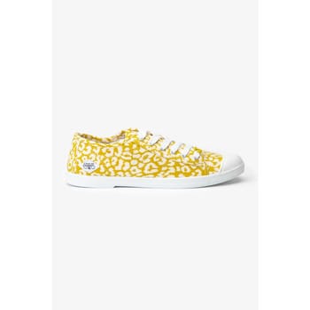 Lage Sneakers Le Temps des Cerises Basic sneakers met bloemenprint