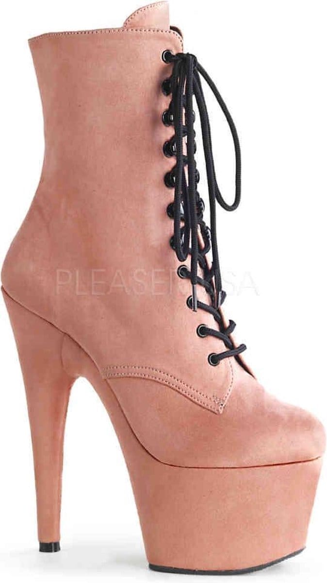 Pleaser Enkellaars -44 Shoes- ADORE-1020FS Roze
