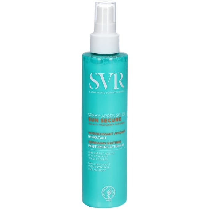 SVR Sun Secure Verfrissende, verzachtende en hydraterende aftersunspray - 200 ml