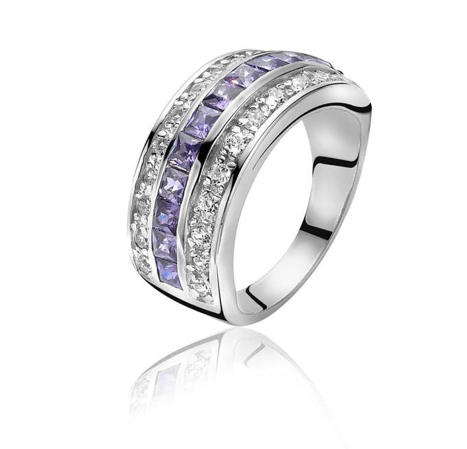 Zinzi zir307p54 - zilveren ring