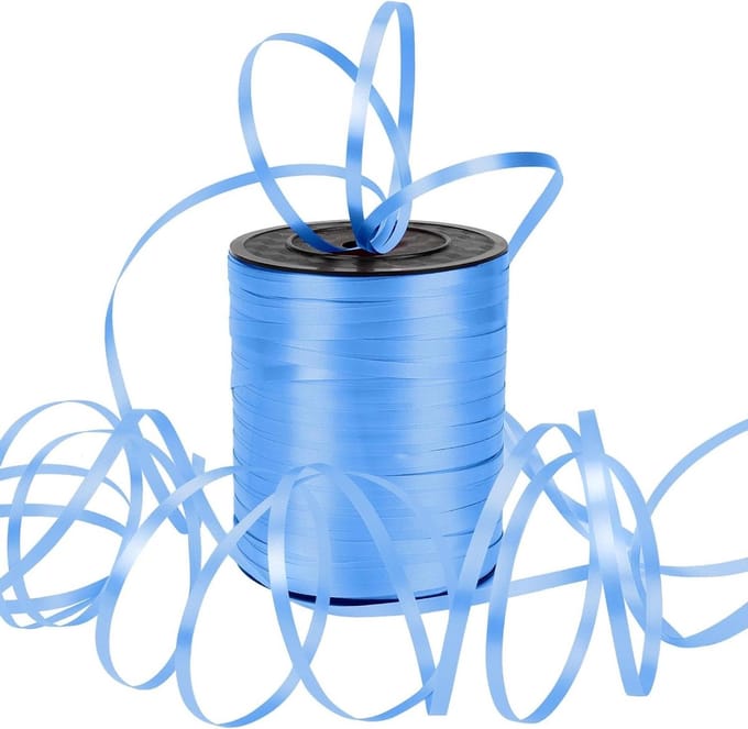Cadeaulint - Lintrol - Inpakken - 500 Meter - Ringband - Blauw