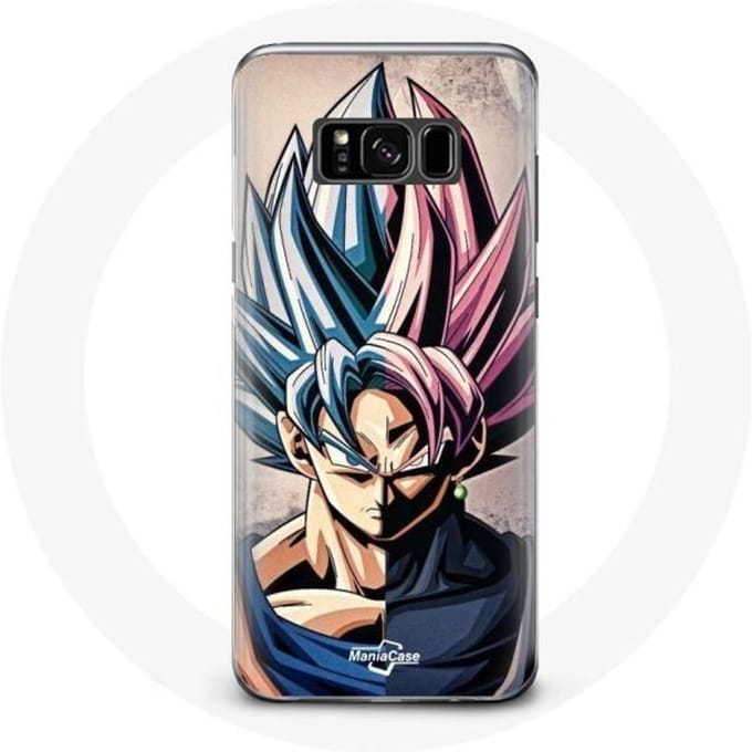 Coque pour Samsung Galaxy S8 plus Manga Dragon Ball Anime Multicolore