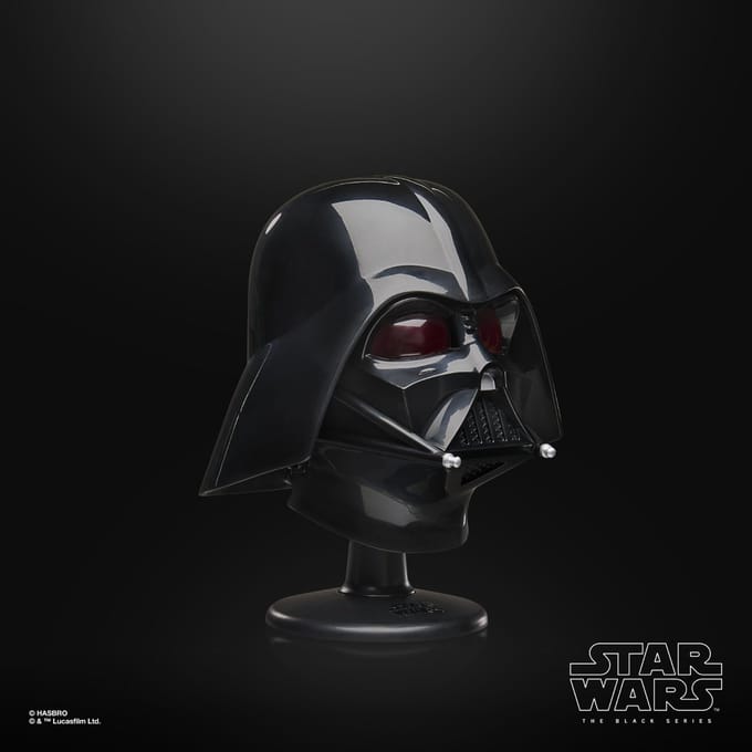 Star Wars The Black Series Darth Vader, Star Wars: A New Hope Premium 15-cm-scale Mini Display Helmet