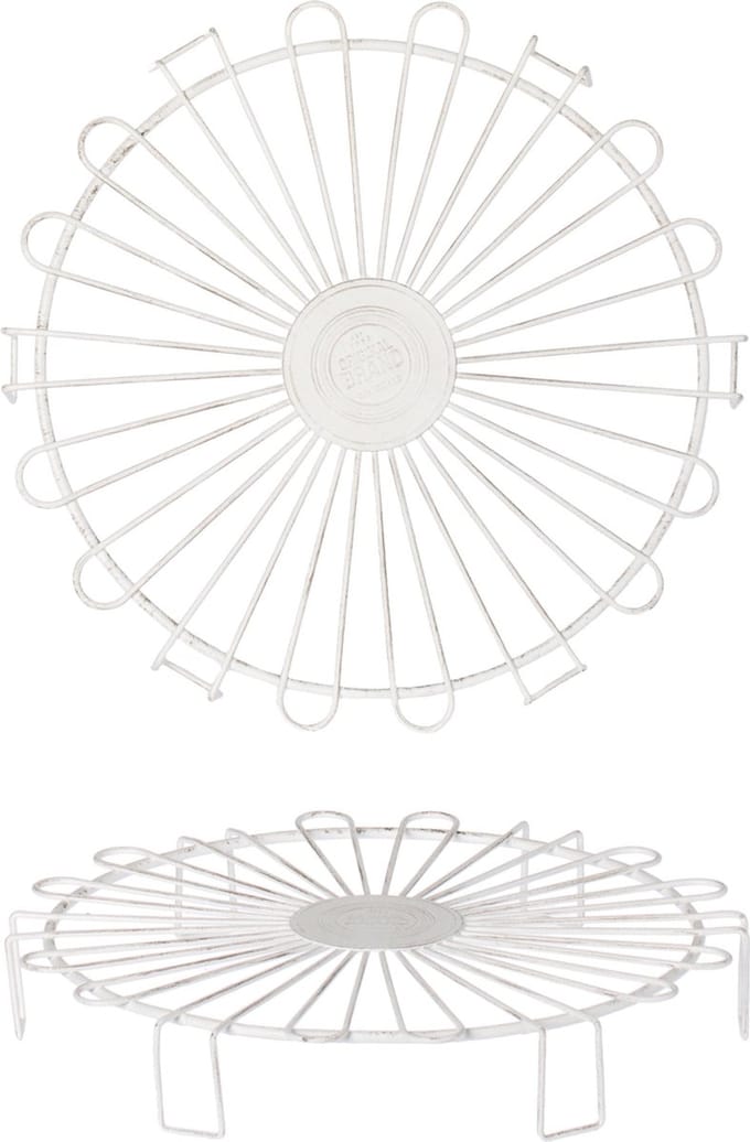 Riverdale onderzetter Casual white 26cm