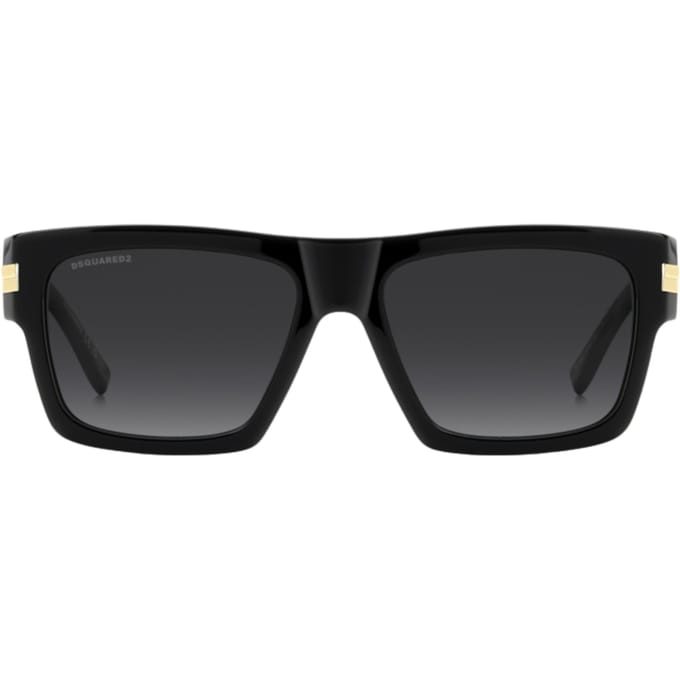 Dsquared2 D2 0198/S BLACK/GREY SHADED 55/17/145 Herrenbrillen Zonnebrillen