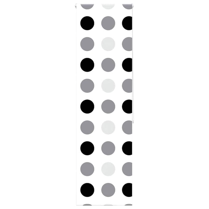 vidaXL - Doucherolgordijn - 70x240 - cm - stofbreedte - 66 - cm
