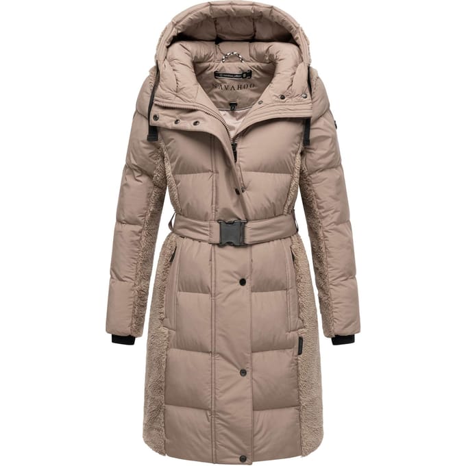 Navahoo dames wintermantel Funkelteddy – stijlvol, warm & modern