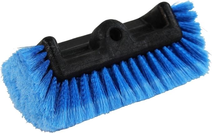 Zachte borstel met vierzijdige borstelharen Blauw