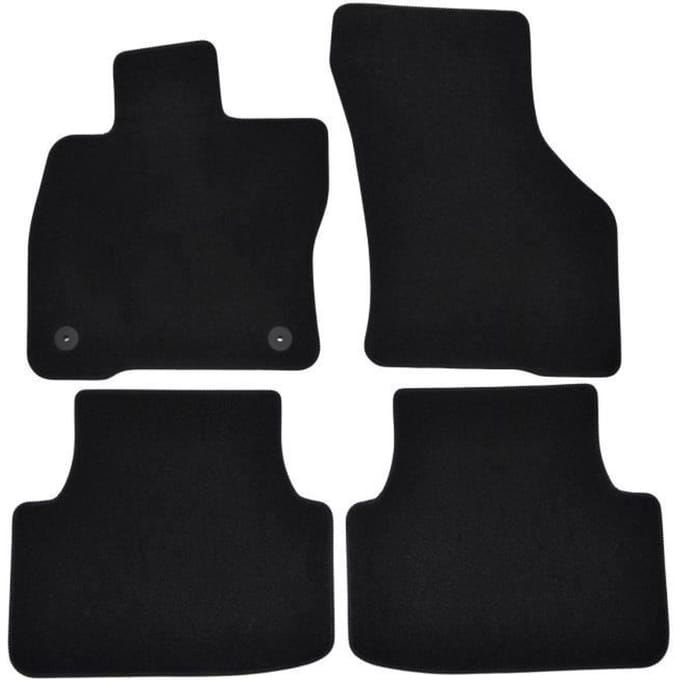 Vloermatten - Cupra - Formentor - 4 stuks - Antislip - Waterdicht velours