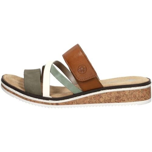 Sandalen met hakken Rieker Open Teen Open Teen - groen - Maat