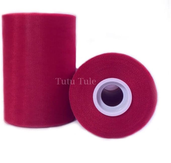 Tule rol bordeaux