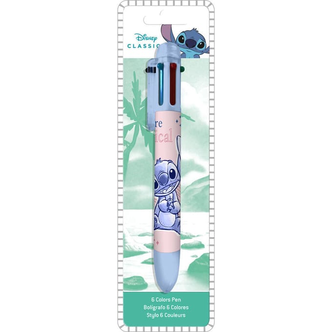 Lilo & Stitch 6 Kleuren pen
