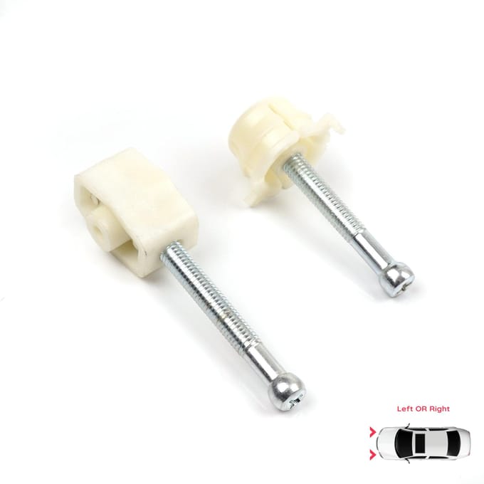 BHL59+BHL60 Koplampafstelschroefset voor VW Transporter T4 Caravelle 7D 70 Bus Van Box Platform 1990-2004 701941141A