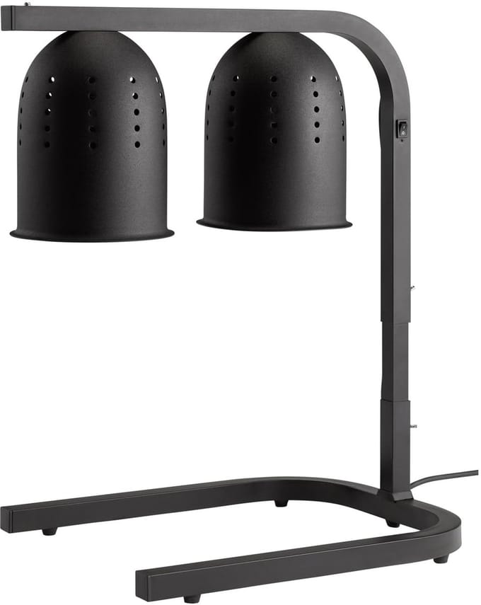 APS Warmtelamp - Rood - 50 x 35 cm - 2 L - Vaatwasserbestendig - Breukvast - Stapelbaar