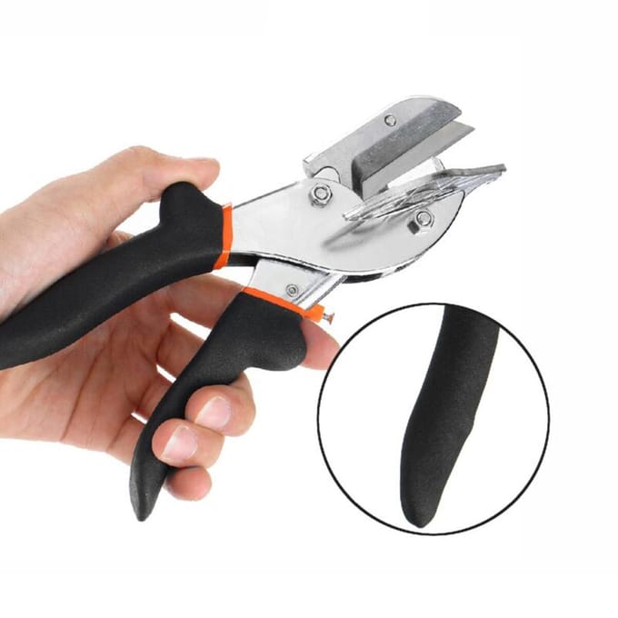 Ciseaux et Cisaille Coupe d'Onglet Multi-Angle 45 Degrés à 135 Degrés Cisaille à Main black