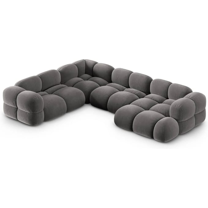 Hoekbank Loretto links velvet | Cosmopolitan Design