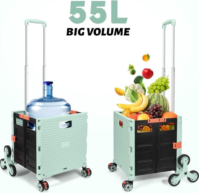 boodschappentrolley - Super compact / boodschappenwagen ,40kg
