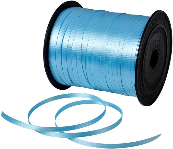 Clayre & Eef Decoratie Lint 228 m Blauw Kunststof