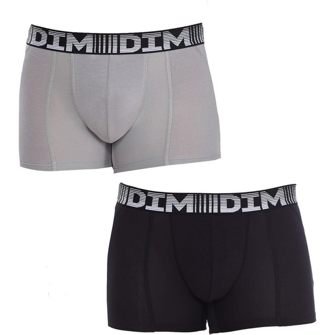 Pack-2 Boxers Coton 3D Flex Air ademende stof D01N1 man