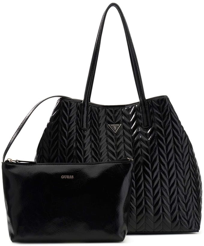 GUESS schoudertas shopper Cheryl Large 2 In 1 Tote Black zwart