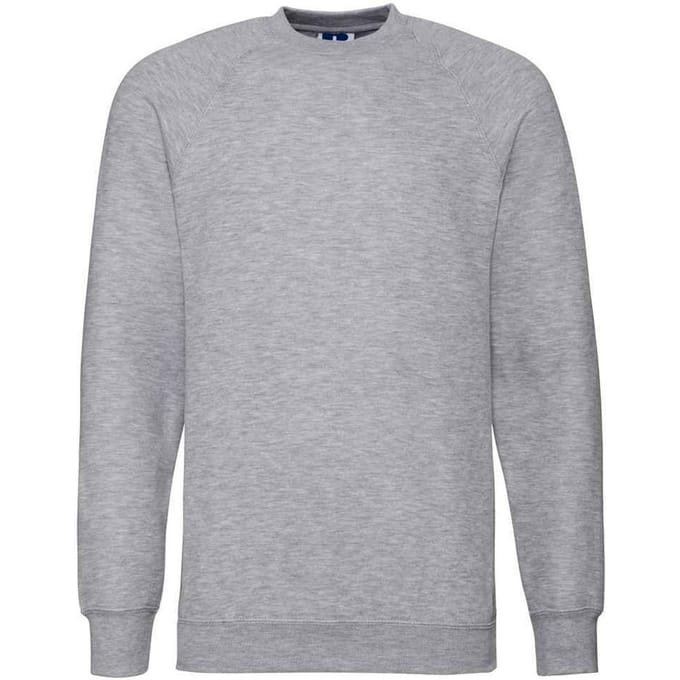 Russell Klassiek kinder sweatshirt (Lichte Oxford Heide)