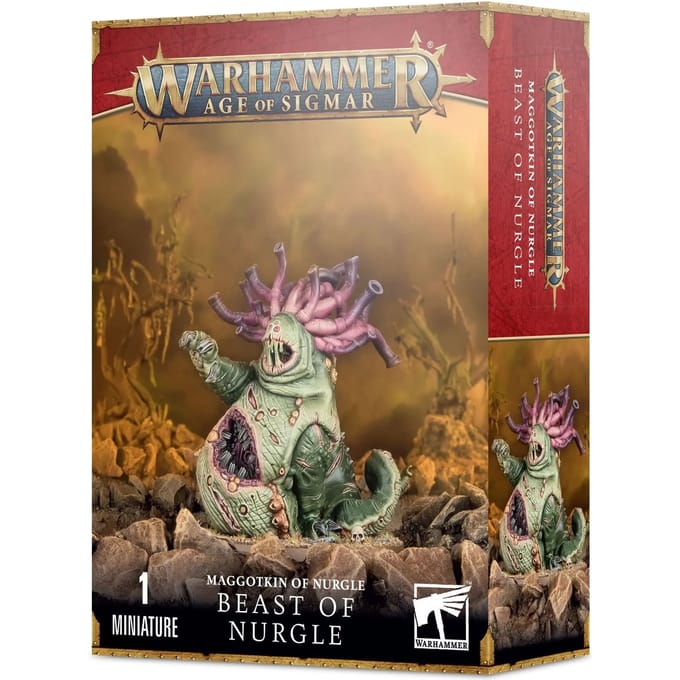 Beeldje - beest van nurgle Games Workshop Warhammer AoS