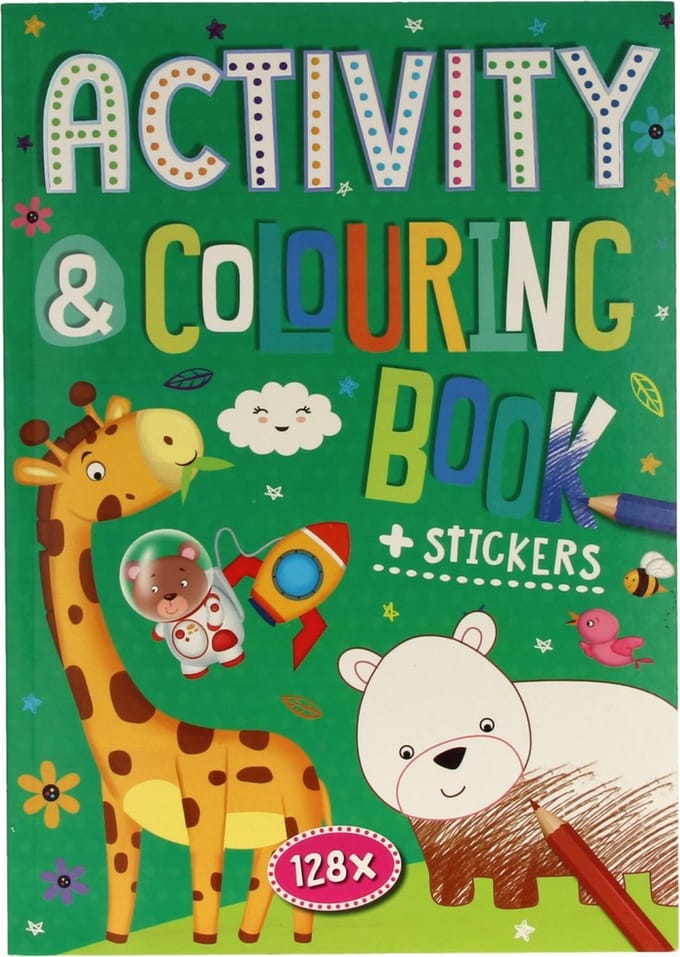 Kleur- en Activiteitenboek - Jungle