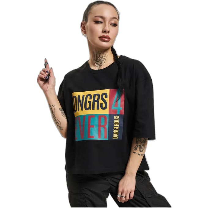 Dames-T-shirt Dangerous DNGRS 4C