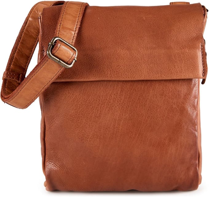 HAROLD'S schoudertas Messengerbag Upend Cognac bruine
