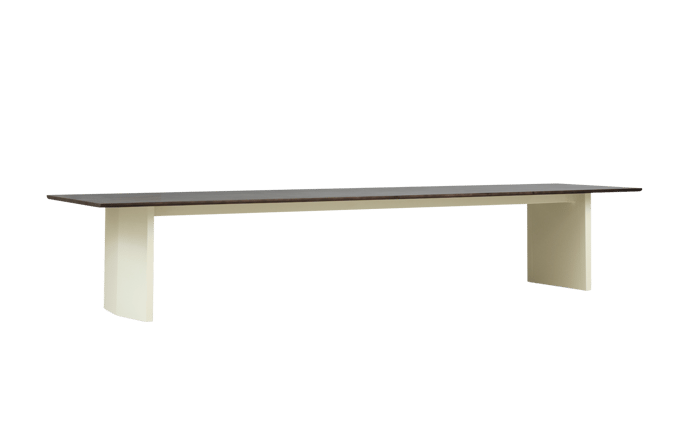 Normann Copenhagen Panel tafel - crème - 100 x 420 cm