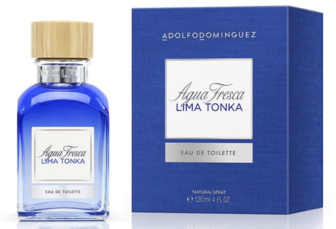 Herenparfum Adolfo Dominguez Agua Fresca Lima Tonka EDT 120 ml