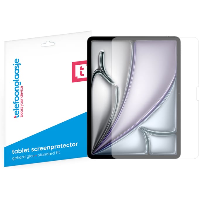 Apple iPad Air 11 (2024) screenprotector gehard glas