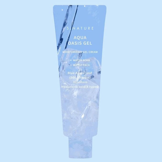 [S.NATURE] Crème Gel Hydratante Aqua Oasis 80ml white