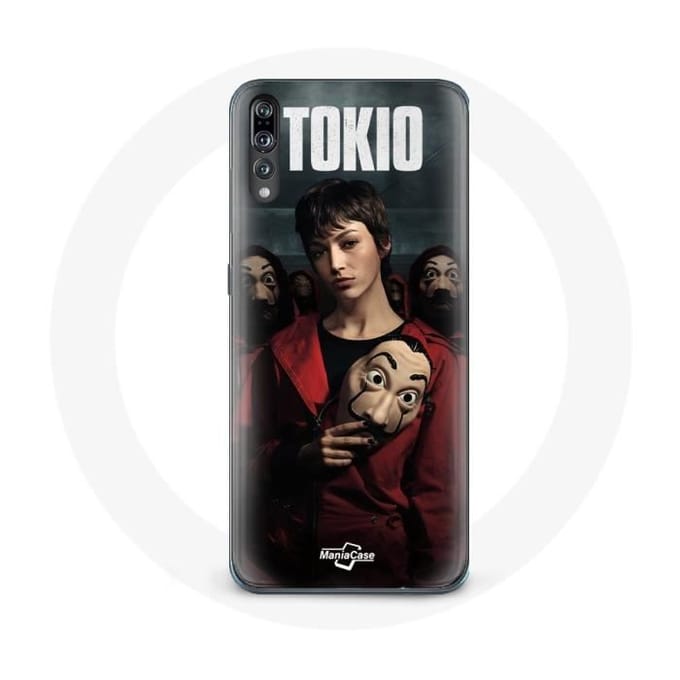 Coque - La Casa De Papel - Huawei P20 - Souple - Noir - Protection