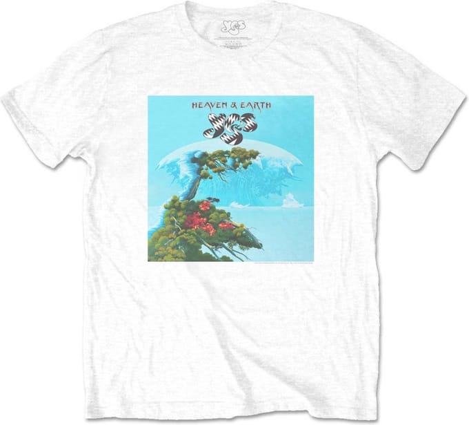 Yes - Heaven & Earth Heren T-shirt - S - Wit