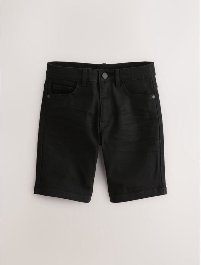 Next - Jongens - Denim short - Zwart