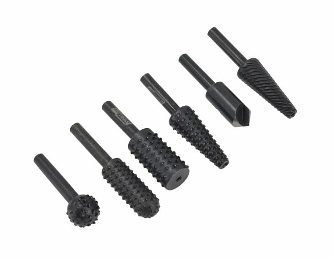 AWTools - Serie AW32852 - Roterende Frezenset - Metaal en Hout - HSS