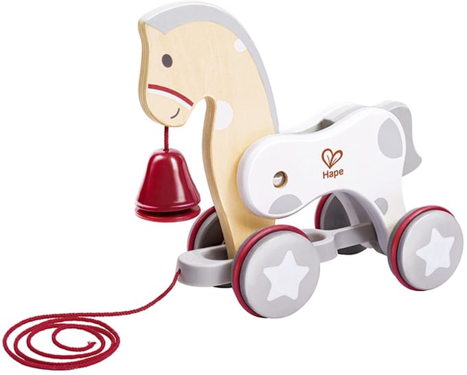 Houten trekdier pony - Hape - vanaf 12 maanden