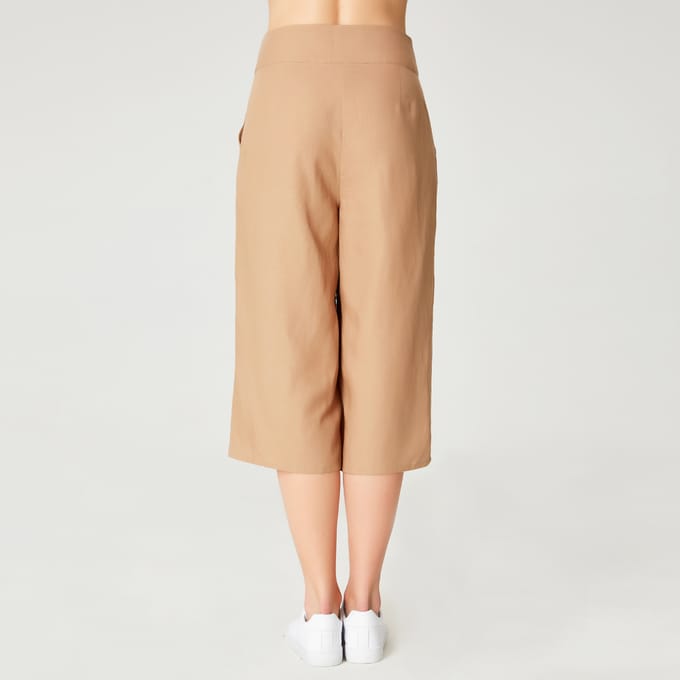 Brede capri -broek