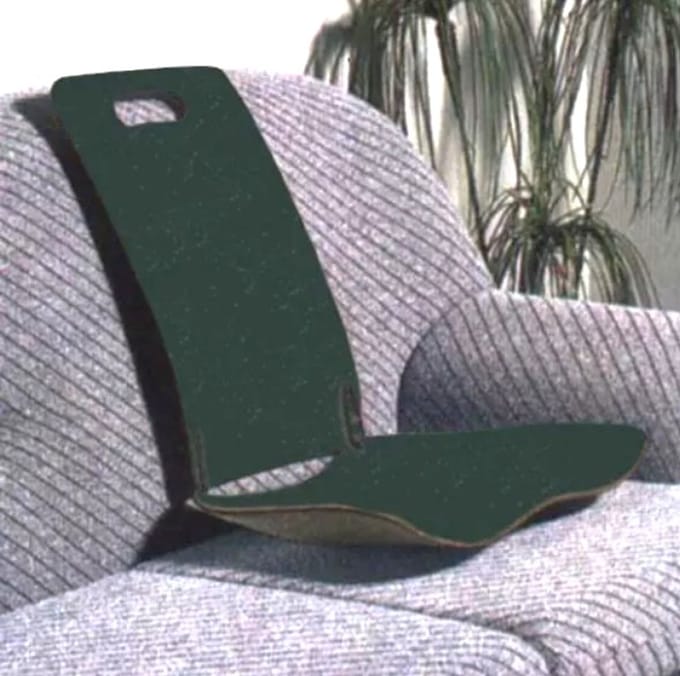 Backfriend SP Rugsteun, Zitsteun combinatie, Ocean Green