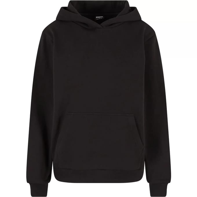 Urban Classics - Loose Brushed Fleece Hoodie/trui - S - Zwart