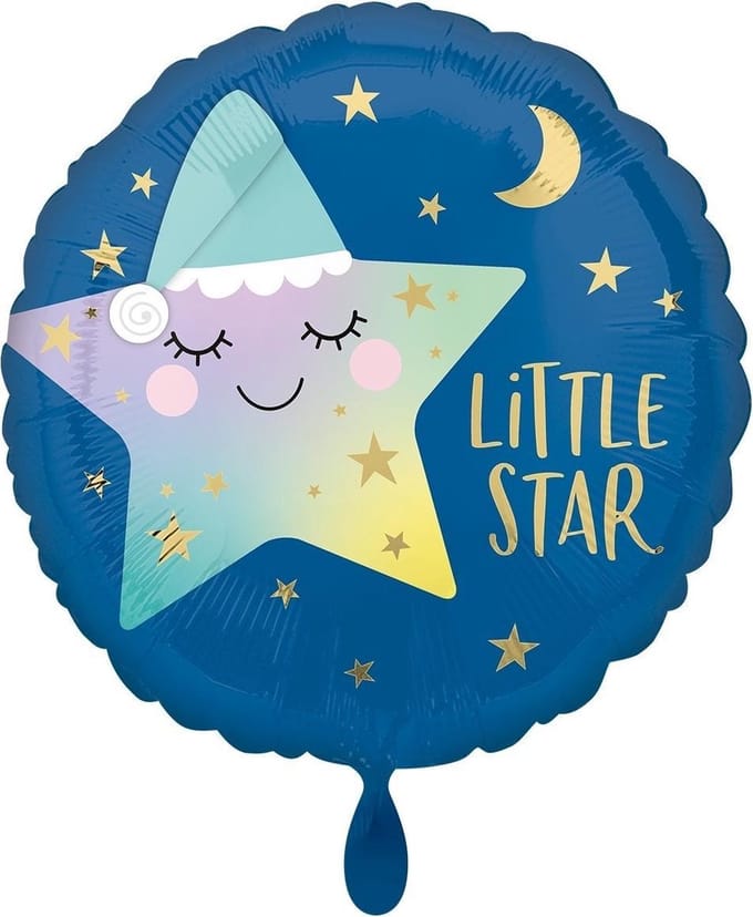 Helium ballon Sleepy Little Star | 43cm
