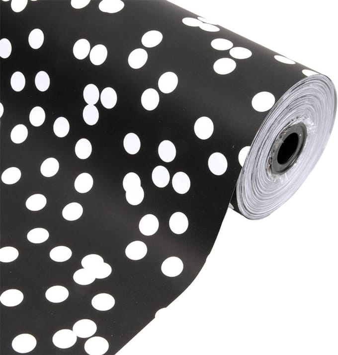Inpakpapier Dots - 50cm x 100mtr